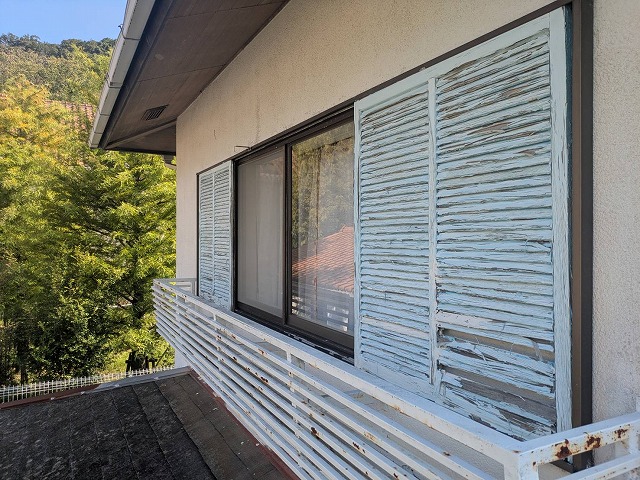 宝塚 木製雨戸調査