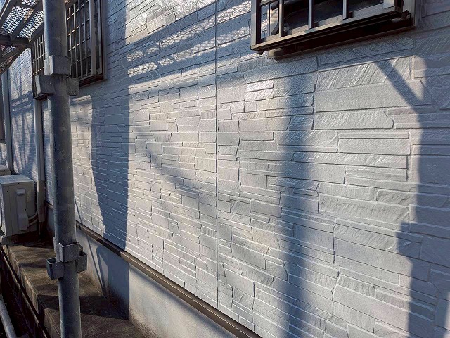 窯業系サイディング　外壁塗装　施工後