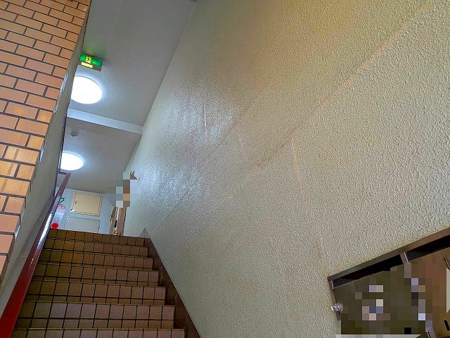 施施工前　共用部　マンション