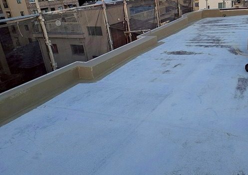 下地調整　ウレタン塗膜防水