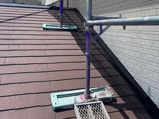 屋根板金　錆止め