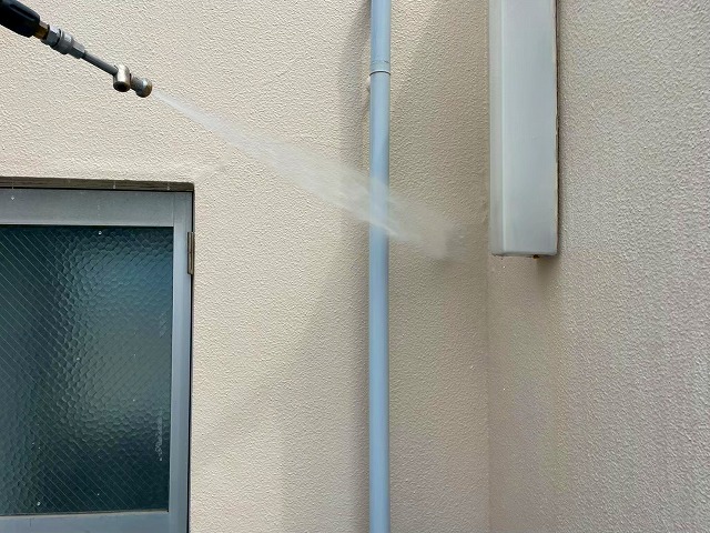 外壁　高圧洗浄