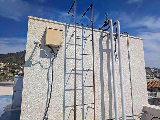 施行前　マンション　鉄部