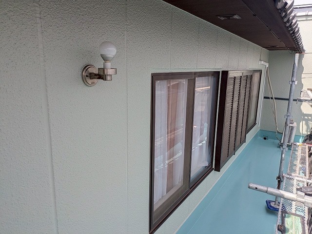 施工後　上塗り