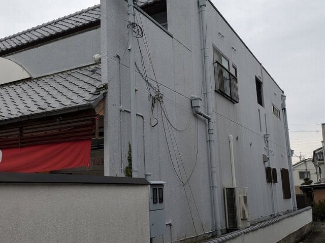 ALC外壁 施工前