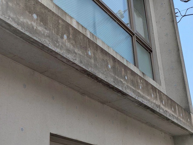 コンクリート打ち放し　施工前