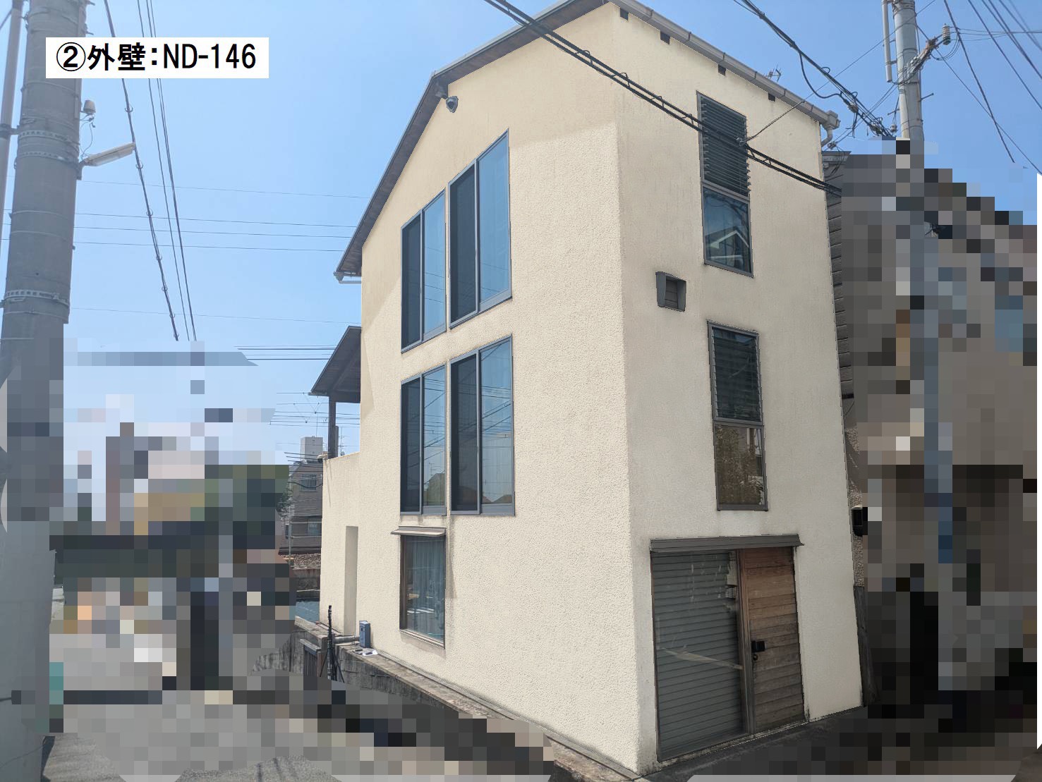 ND146外壁ｶﾗｰｼｭﾐﾚｰｼｮﾝ