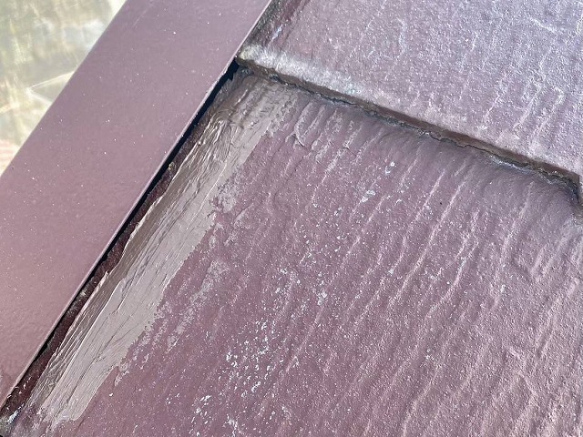 屋根　コーキング補修