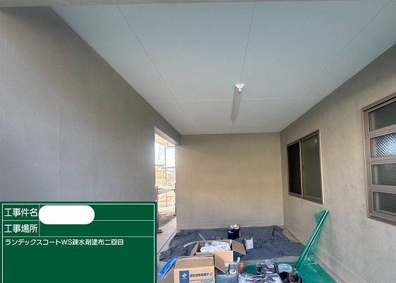 ﾗﾝﾃﾞｯｸｽｺｰﾄ　WS疎水剤　2層目