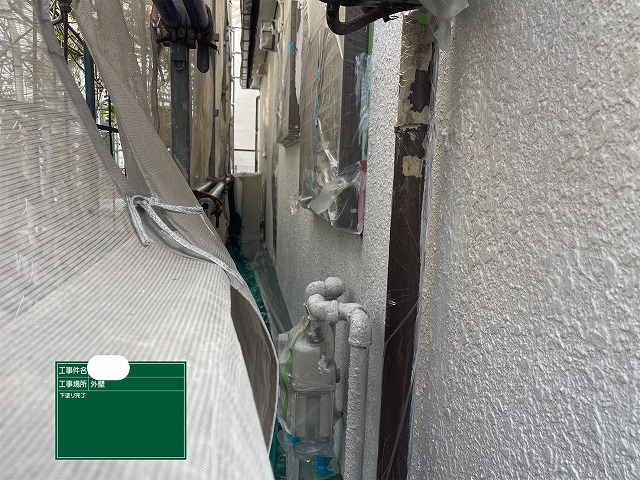 外壁下塗り　アレスダイナミックフィラー