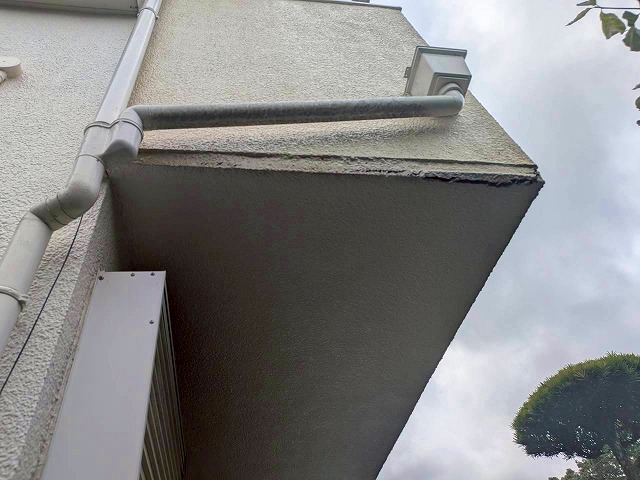軒天　ひび